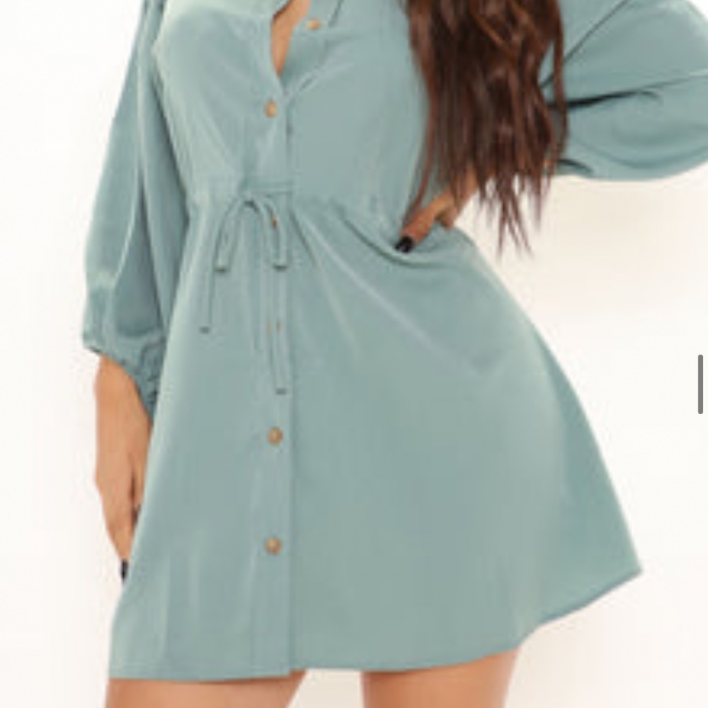 Flowy Shirt Dress